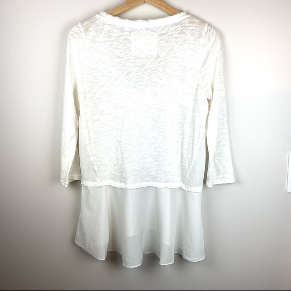 Anthropologie Meadow Rue Melia Peplum Top - Picture 2 of 5